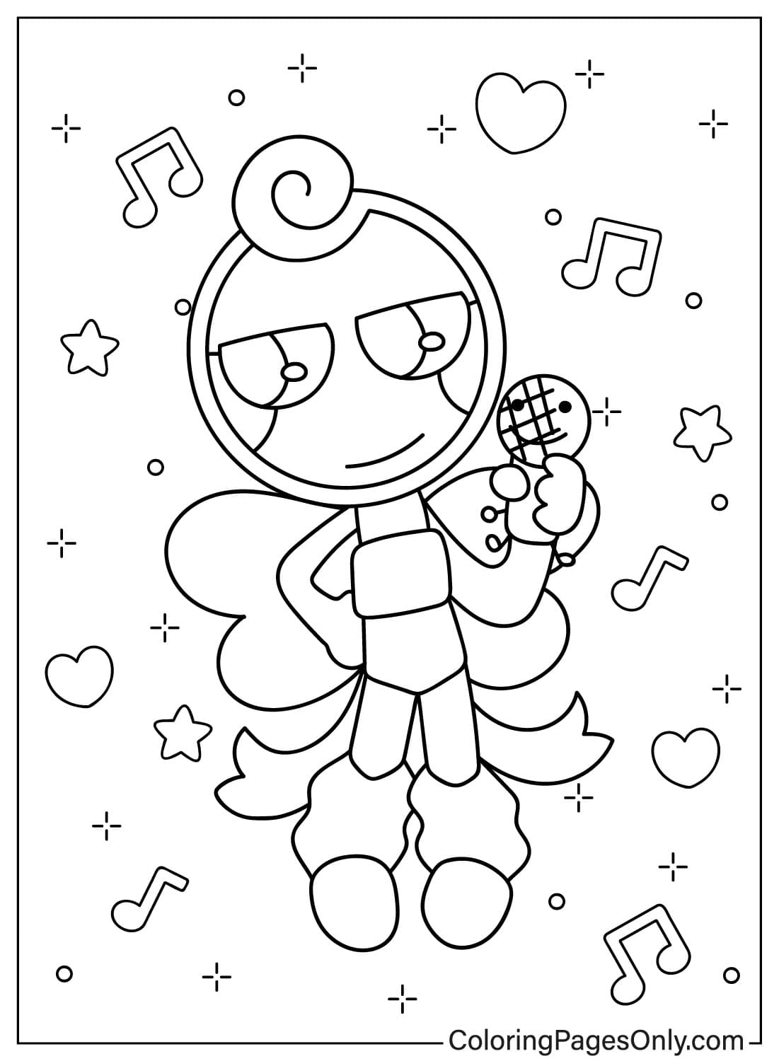 Dandys World Coloring Pages