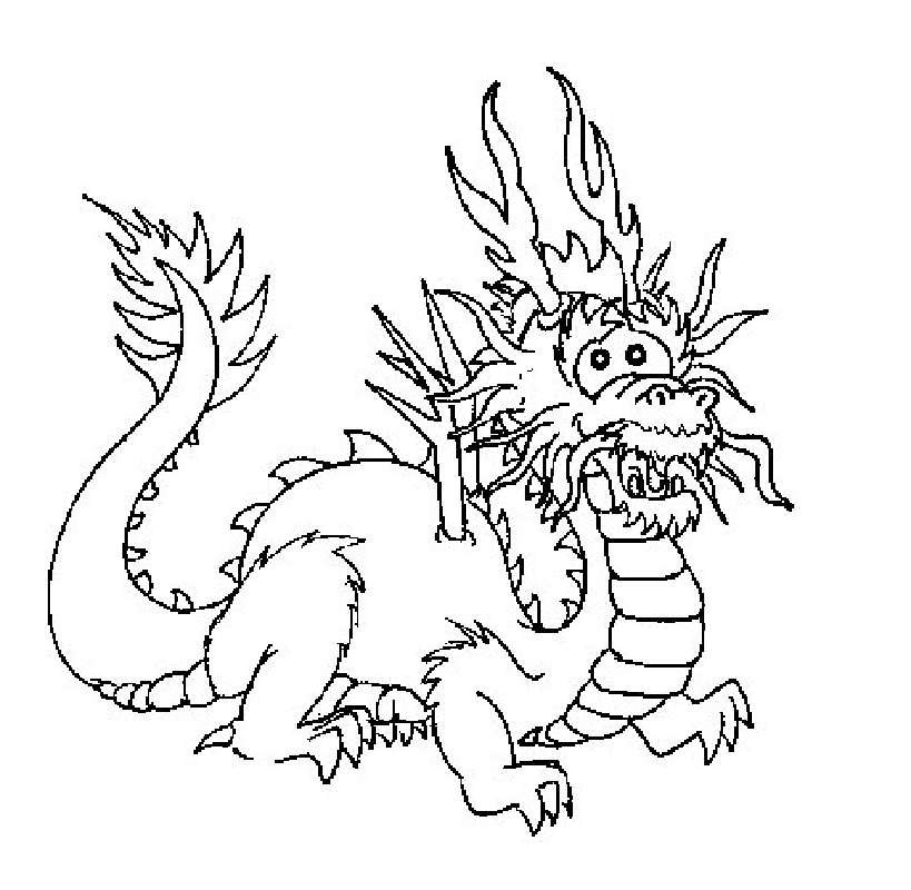 Dragons | Free Printable Coloring Pages