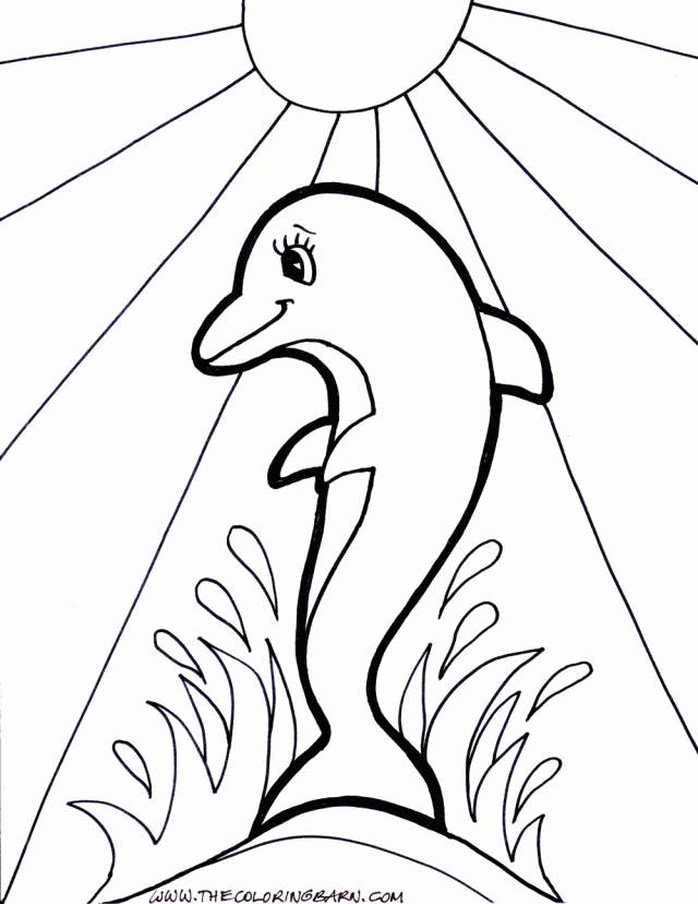 Dolphin Coloring Pages Dolphin Coloring Pages Printable Coloring 