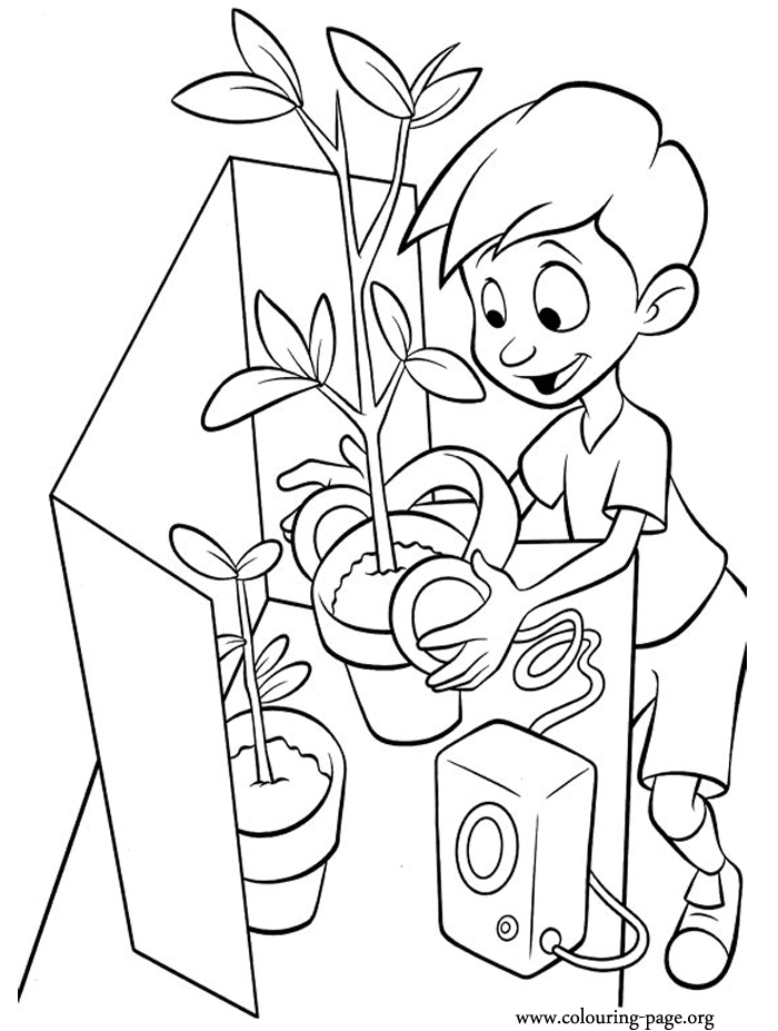 Science Coloring Pages