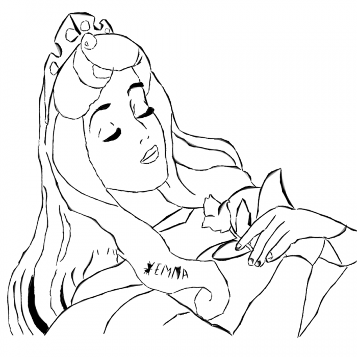 Sleeping Beauty Coloring Pages For Kids