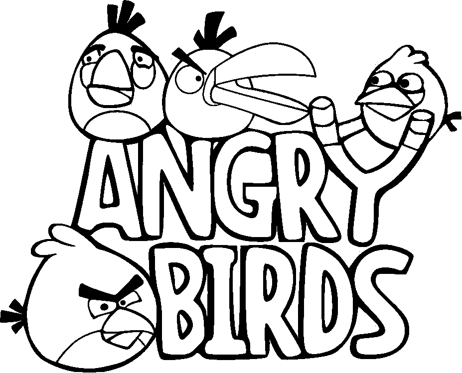 Free Angry Birds Printable Coloring Pages | Free coloring pages