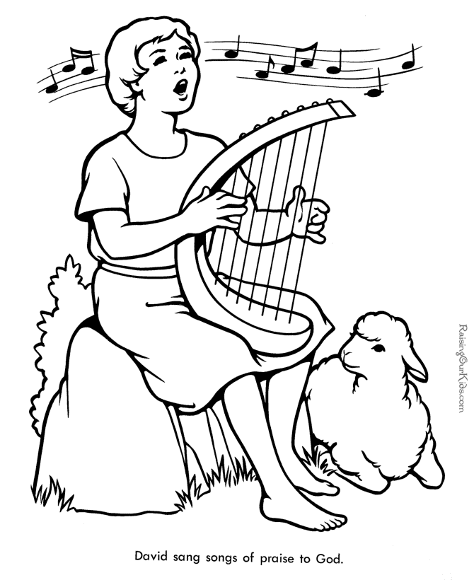 Free Christian Coloring Pages - Wallpaper HD