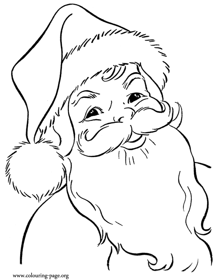 Search Results » Santa Coloring Pages Printable