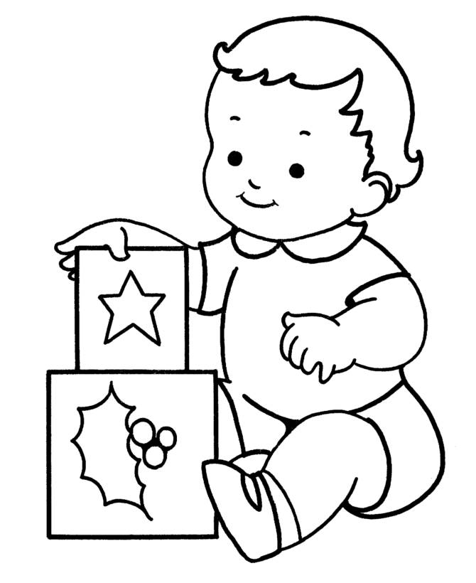 Christmas Coloring Pages For Babies 11 Christmas Coloring Pages 