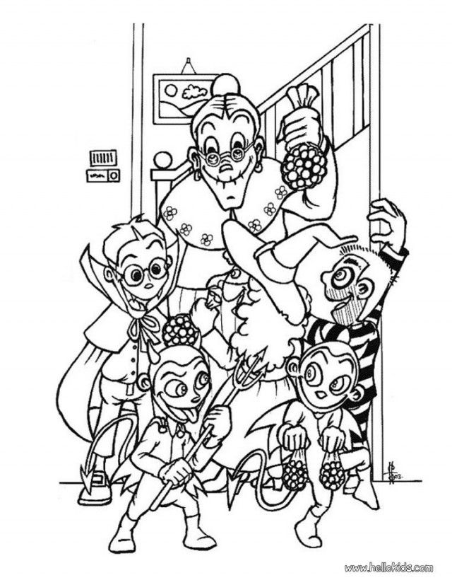 Halloween Pictures To Print And Color Free Coloring Pages 145570 