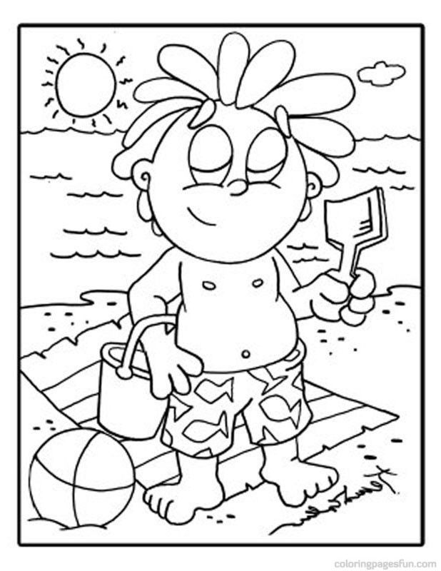 Beach Coloring Pages 7 | Free Printable Coloring Pages 
