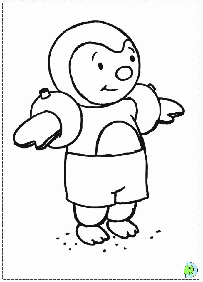 Charley and Mimmo coloring page