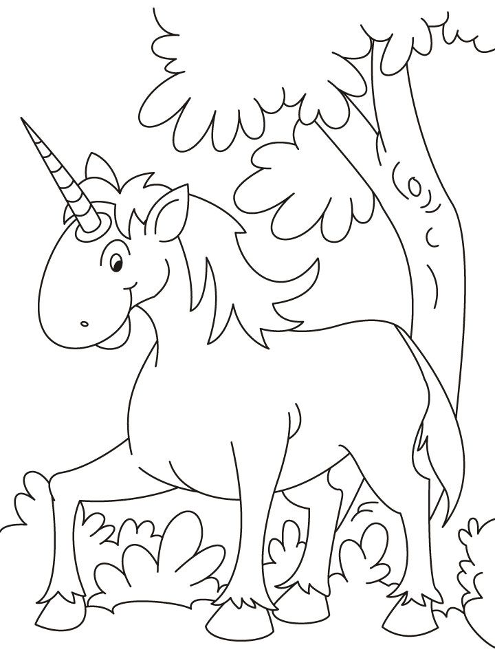 Unicorn Coloring Pages 4 Unicorn Coloring Pages 5 Unicorn Coloring 