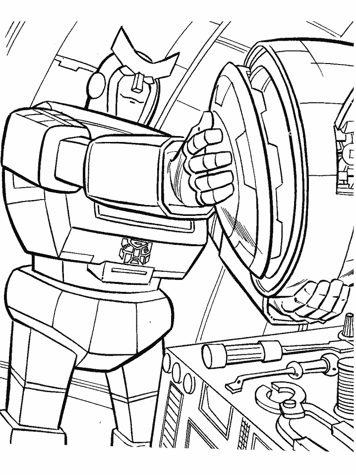 Transformers Coloring Pages - Free Coloring Pages For KidsFree 