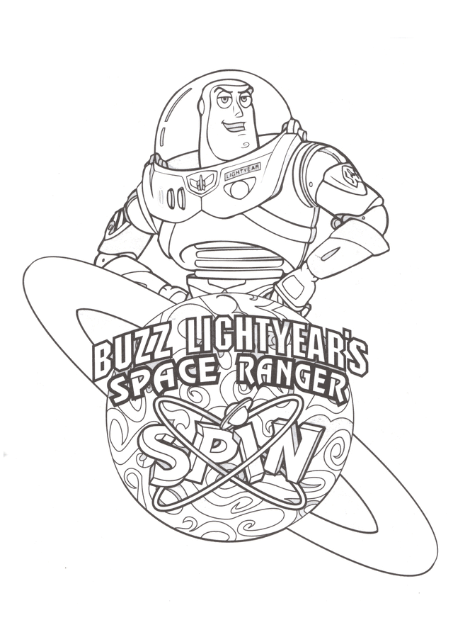 Buzz Lightyear Coloring Pages | Coloring Pages To Print