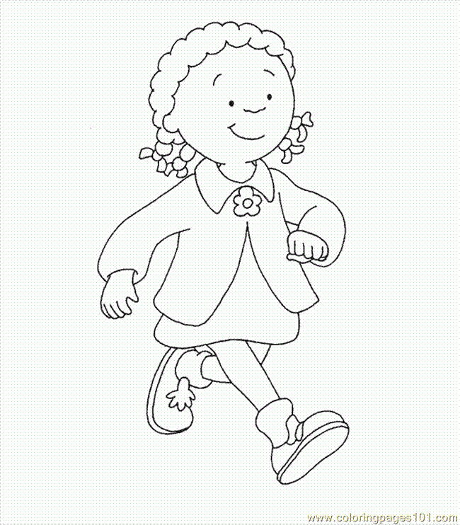 Caillou Coloring Pages To Print | Pictxeer