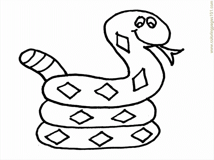 Page 3 | Snake coloring pages | Coloring-