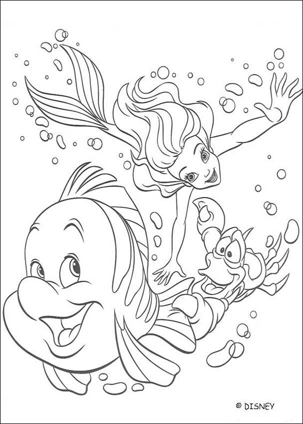 lisovzmesy: coloring pages disney ariel
