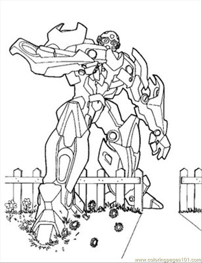 Coloring Pages Transformers 04 (Cartoons > Transformers) - free 
