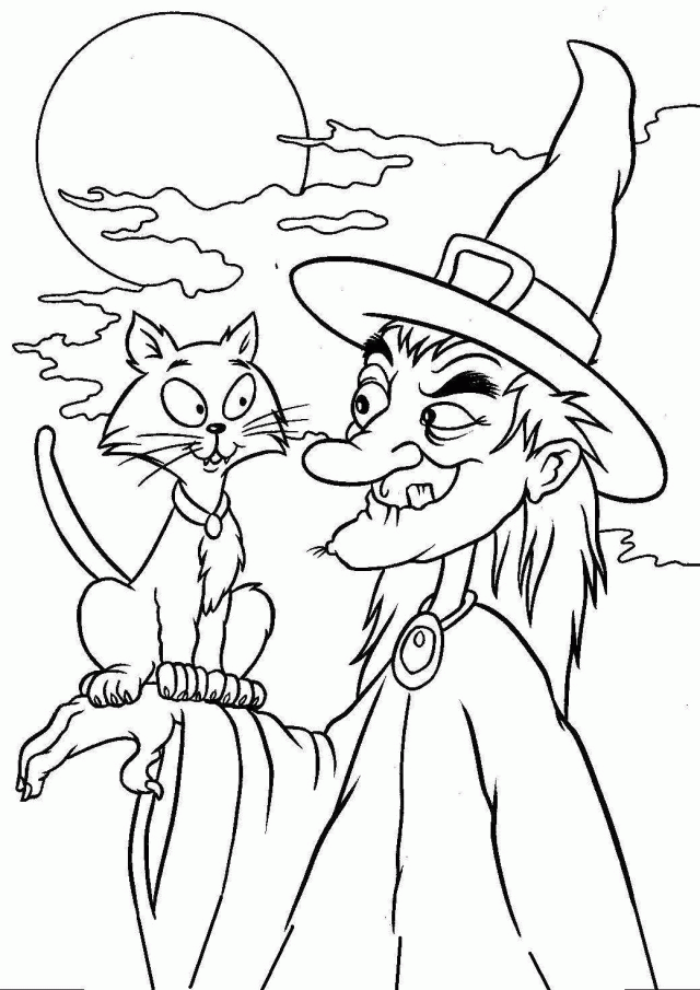 Coloring Pages Tremendous Halloween Color Pages Picture Id 96823 