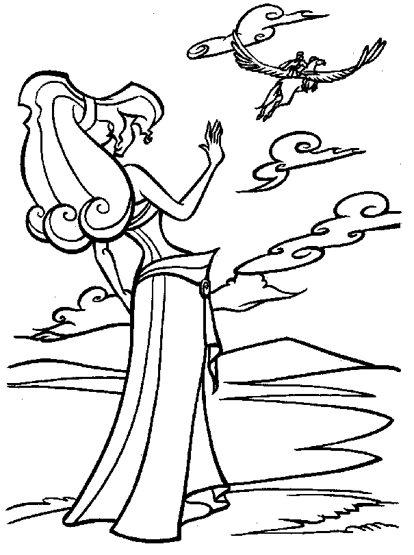 Hercules Coloring Pages - Coloringpages1001.