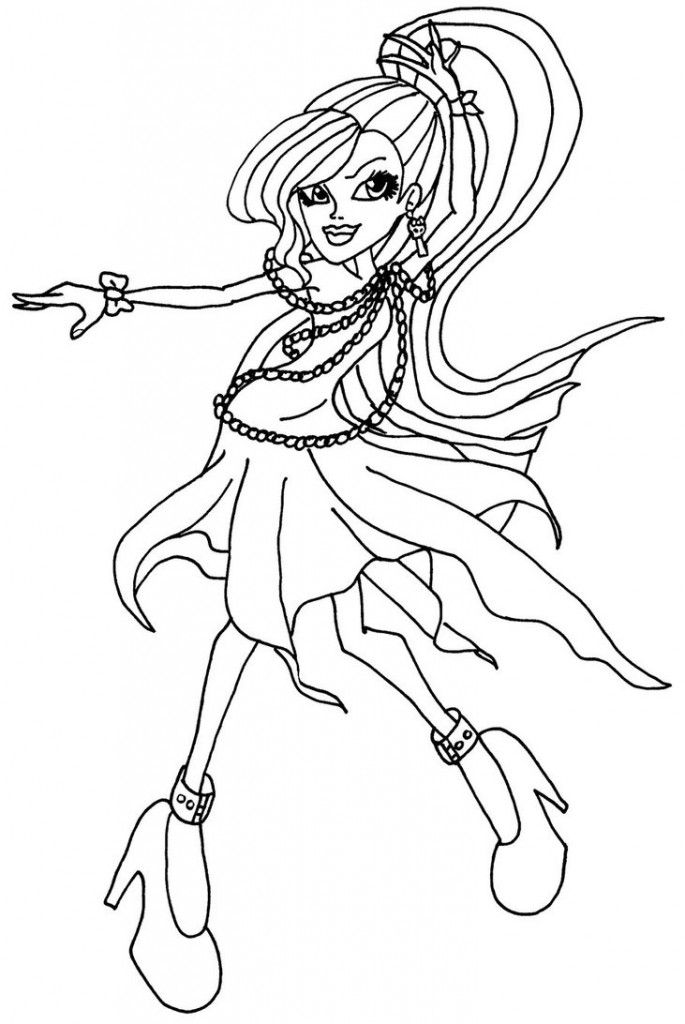 Monster-High-Baby-Coloring-Pages | COLORING WS
