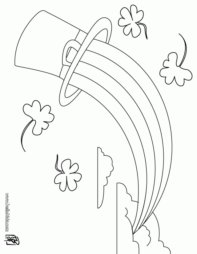 Shamrock Coloring Page Coloring Pages For Adults Coloring Pages 