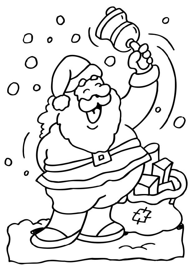 Santa-claus-coloring-5 | Free Coloring Page Site