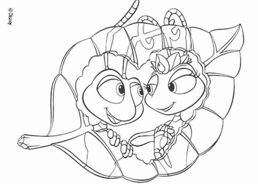 A Bugs life coloring pages - A bug's life 21