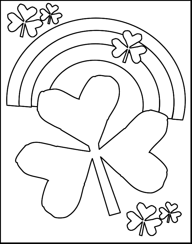 Rainbow Coloring Pages | Birthday Printable