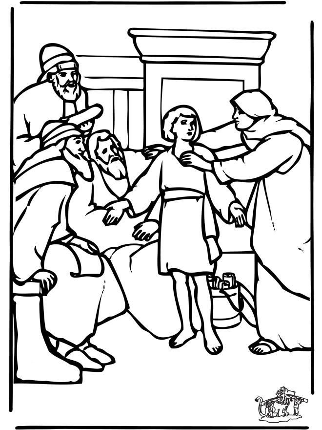 Bible Coloring Pages New Testament Jesus In Temple