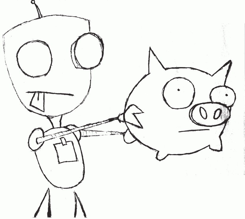 Gir Invader Zim Wallpapers Tattoo Page 3