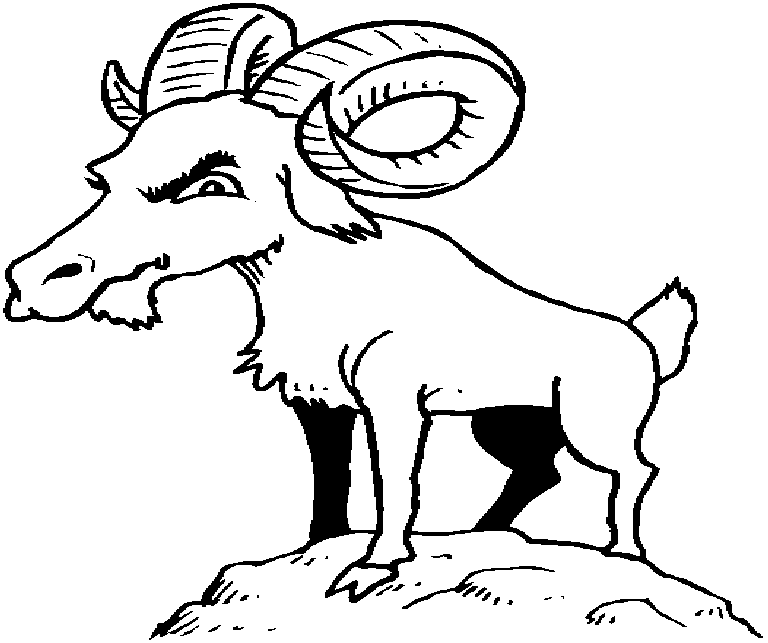 billy goat gruff Colouring Pages (page 3)