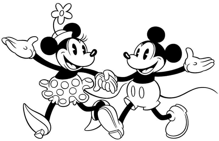Printable Free Colouring Sheets Cartoon Disney Minnie Mouse For 