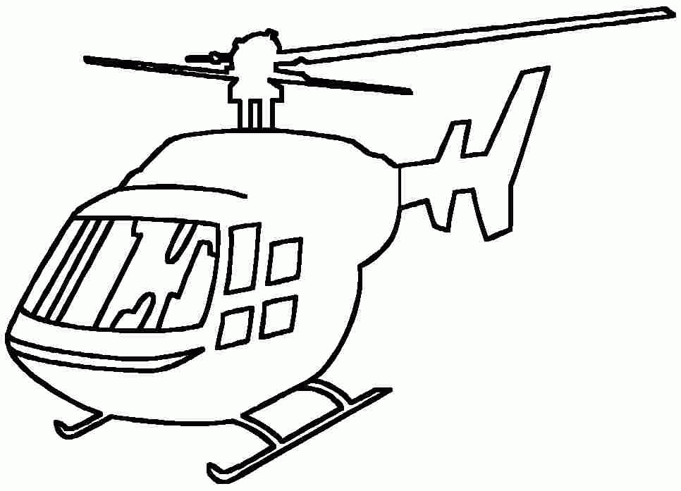 Printable Free Coloring Sheets Transportation Helicopter For Girls 