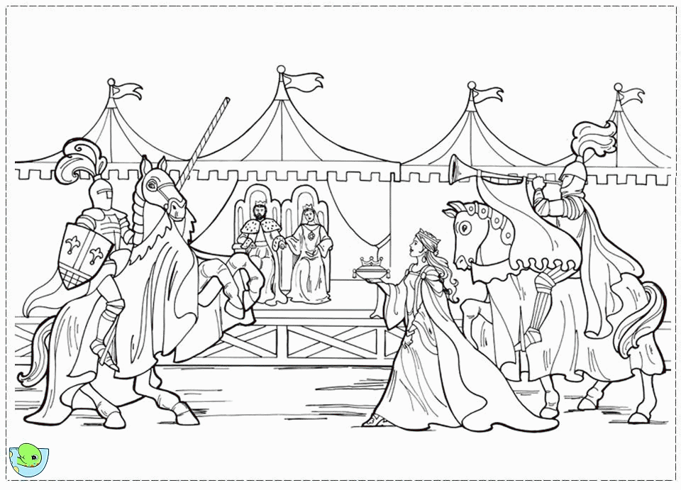 Princess Leonora Coloring page