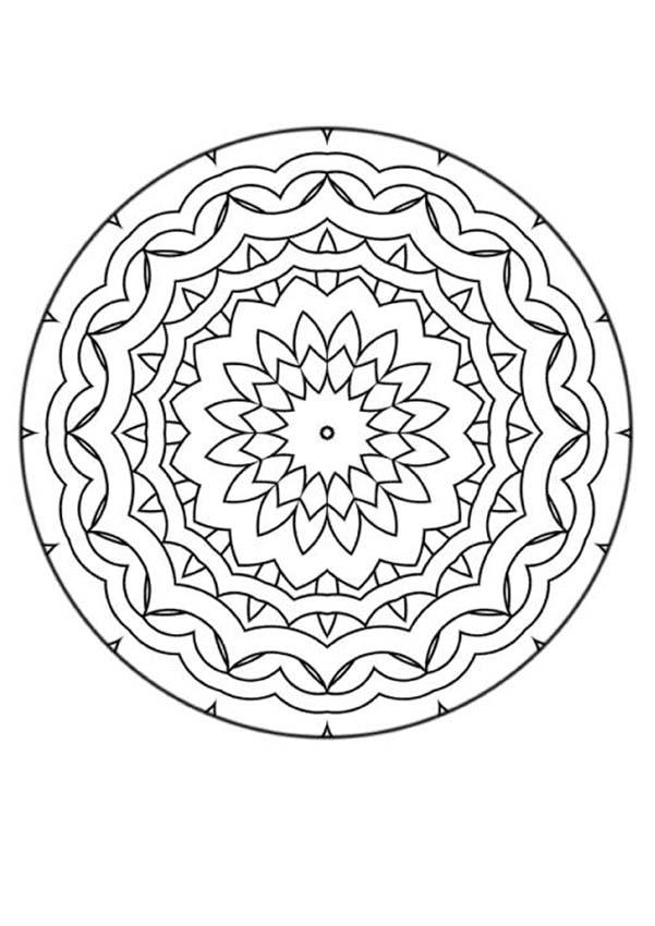 Coloriage MANDALA : 232 coloriages en ligne gratuit pour les enfants