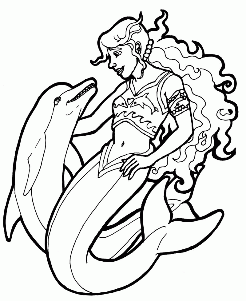 Dolphins - 999 Coloring Pages