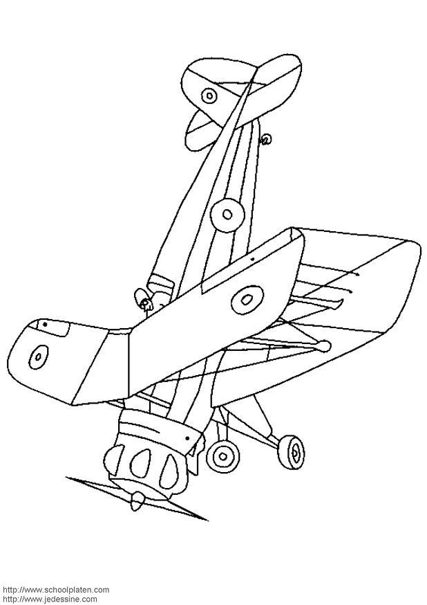 Kids printable plane Austin Ques