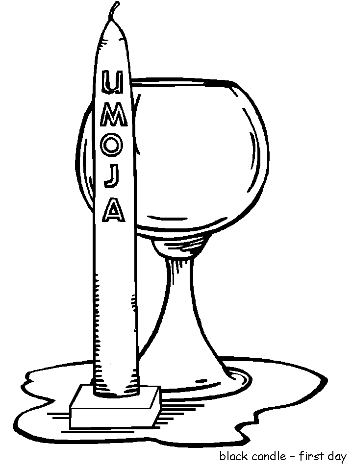 Printable Kwanzaa # 1 Coloring Pages