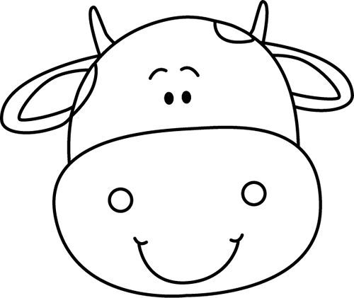 25 best ideas about Cow head in cow head clipart black and white collection  - ClipartXtras | Cow face, Cartoon cow, Cow cartoon images