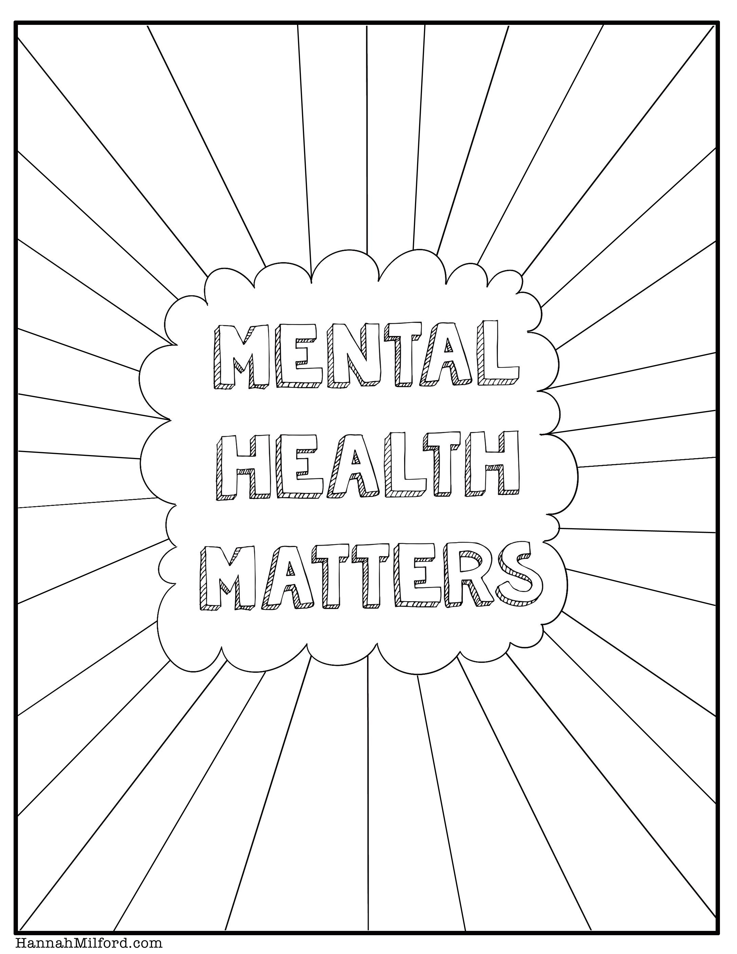 Happy Camper Counseling - Coloring Sheets