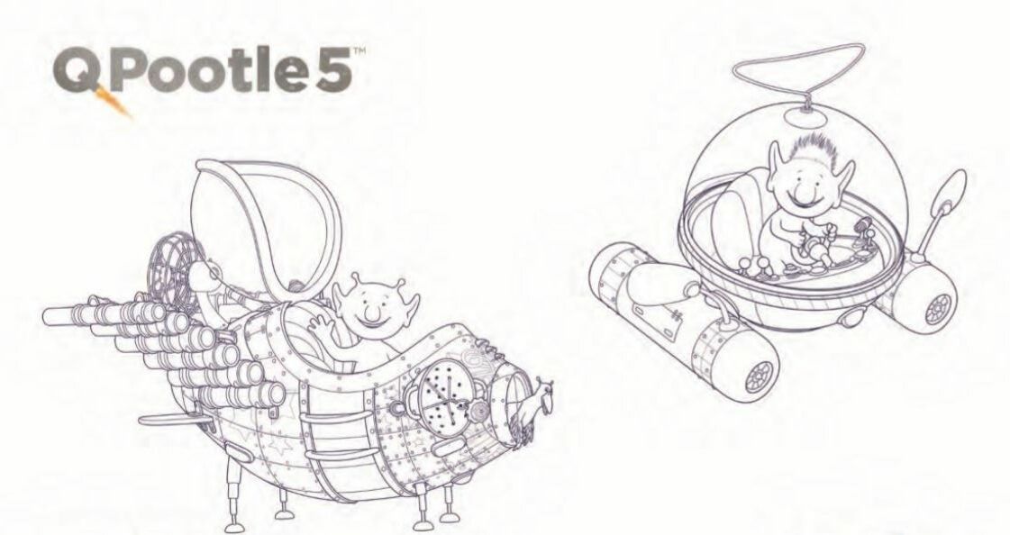 Kids-n-fun.com | 8 coloring pages of Q Pootle 5