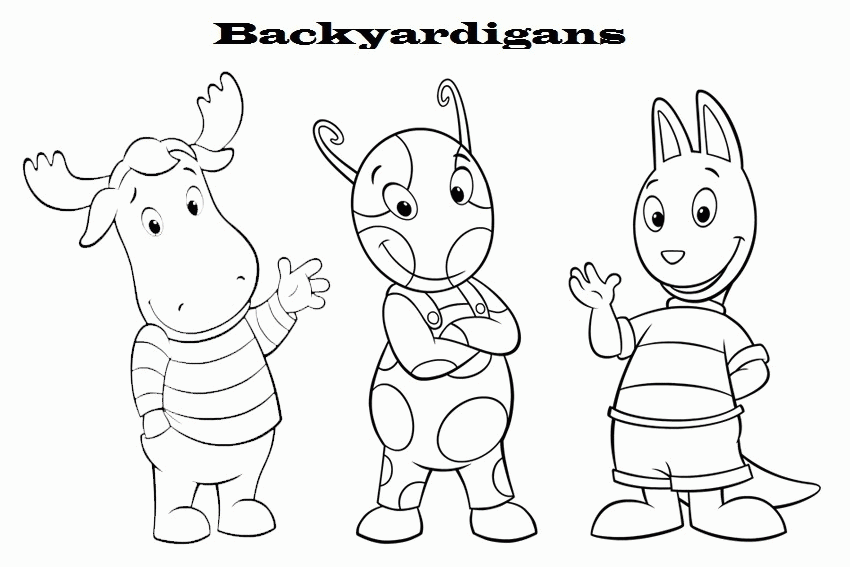 Free Backyardigans Coloring Pages On Coloring Book, Proficiency ...