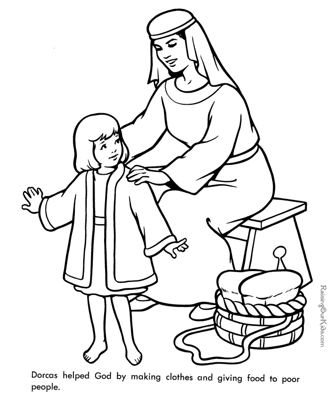 Samuel In The Temple Coloring Page - Coloring Page