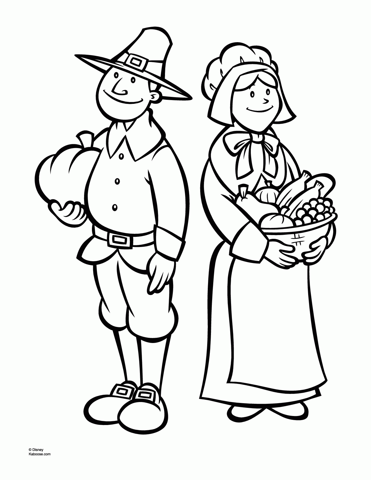 Printable Thanksgiving Coloring Pages - Minnesota Miranda