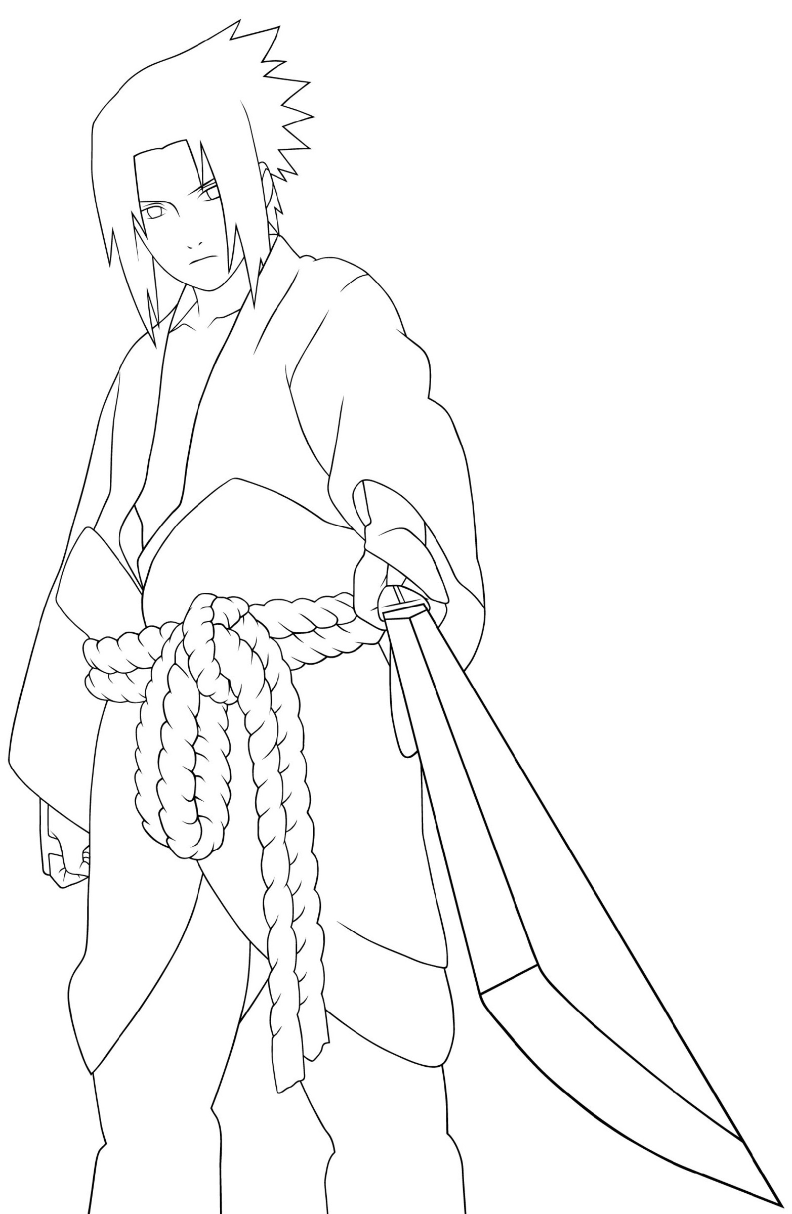 Neji Coloring Pages - Coloring Nation