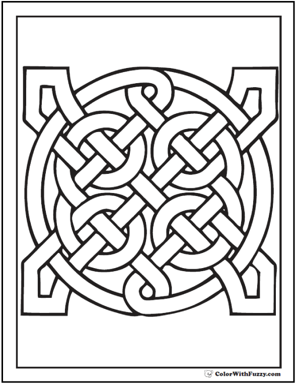 Pattern Coloring Pages ✨ Digital Coloring Pages For Kids And Adults