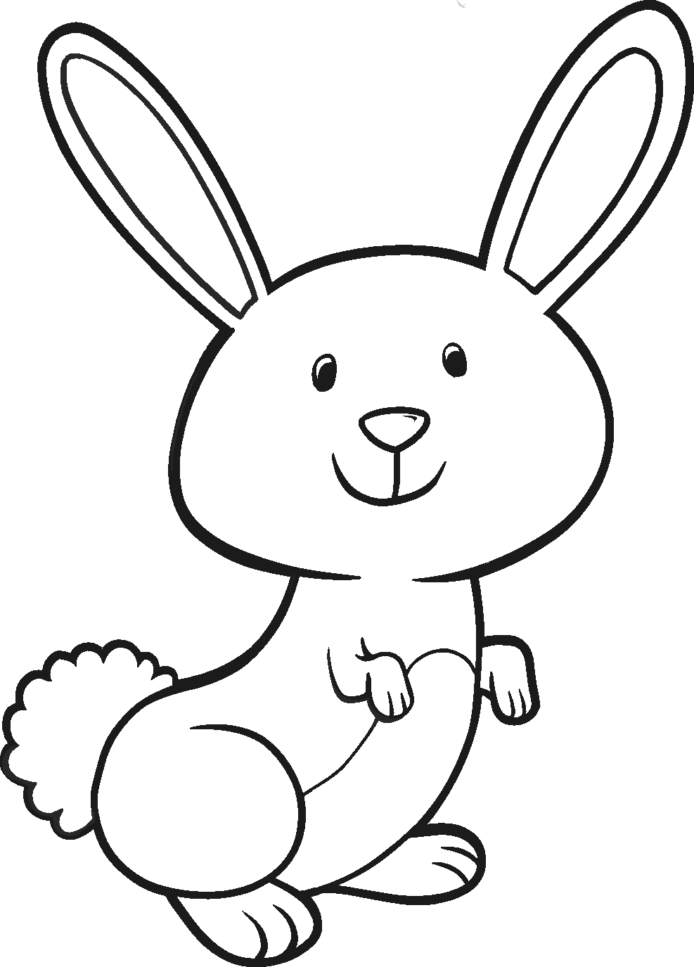 Free Easter Bunny Face Coloring Pages, Download Free Clip Art, Free Clip  Art on Clipart Library