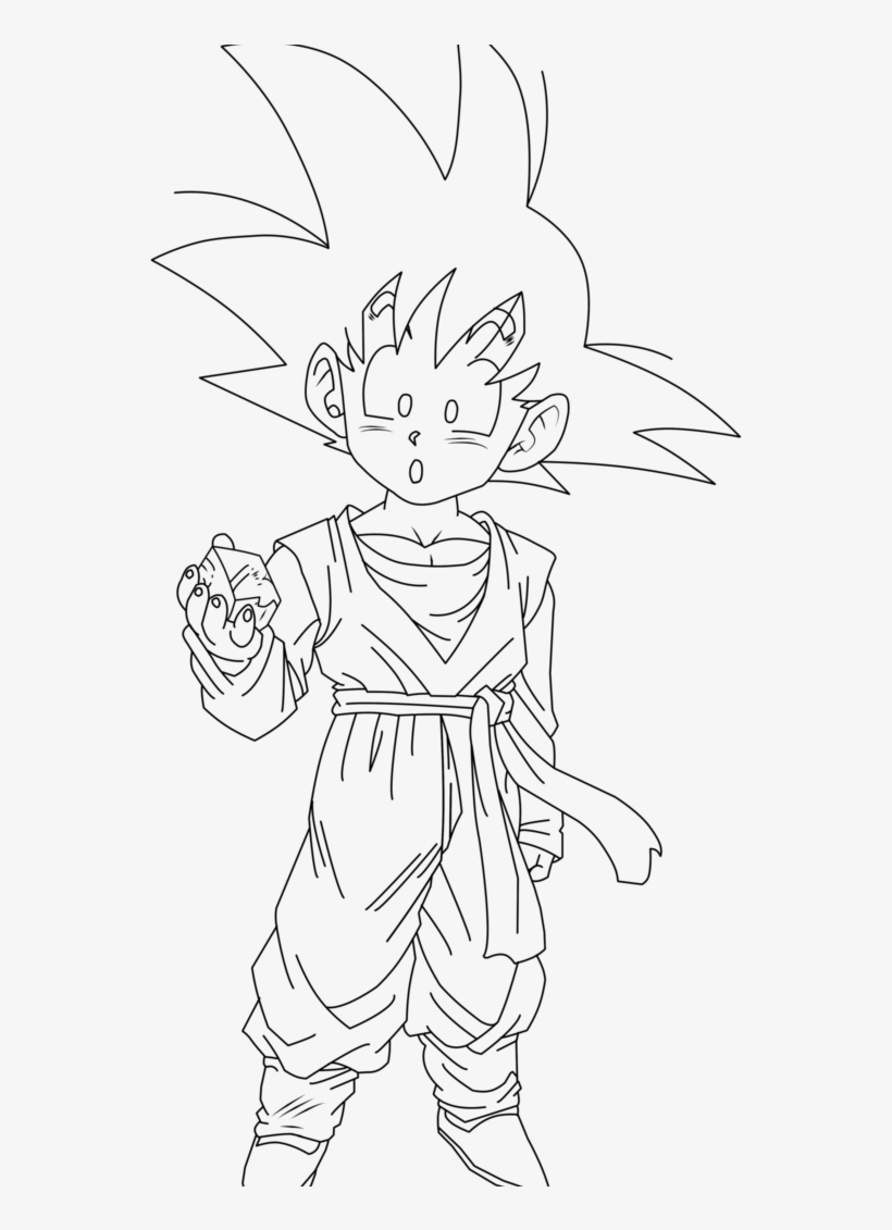 Dragon Ball Z Gogeta Coloring Pages - Goku Em Preto E Branco Transparent  PNG - 692x1050 - Free Download on NicePNG