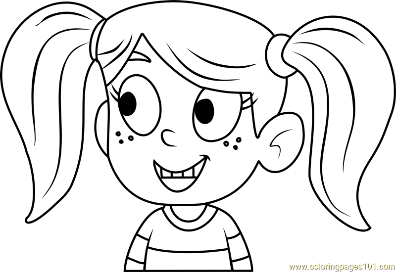 Pound Puppies Daphne Coloring Page for Kids - Free Pound Puppies Printable Coloring  Pages Online for Kids - ColoringPages101.com | Coloring Pages for Kids