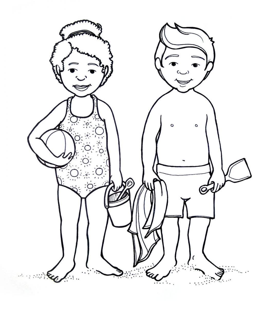 Body Parts Coloring Pages For Preschoolers - Coloring Pages For ...
