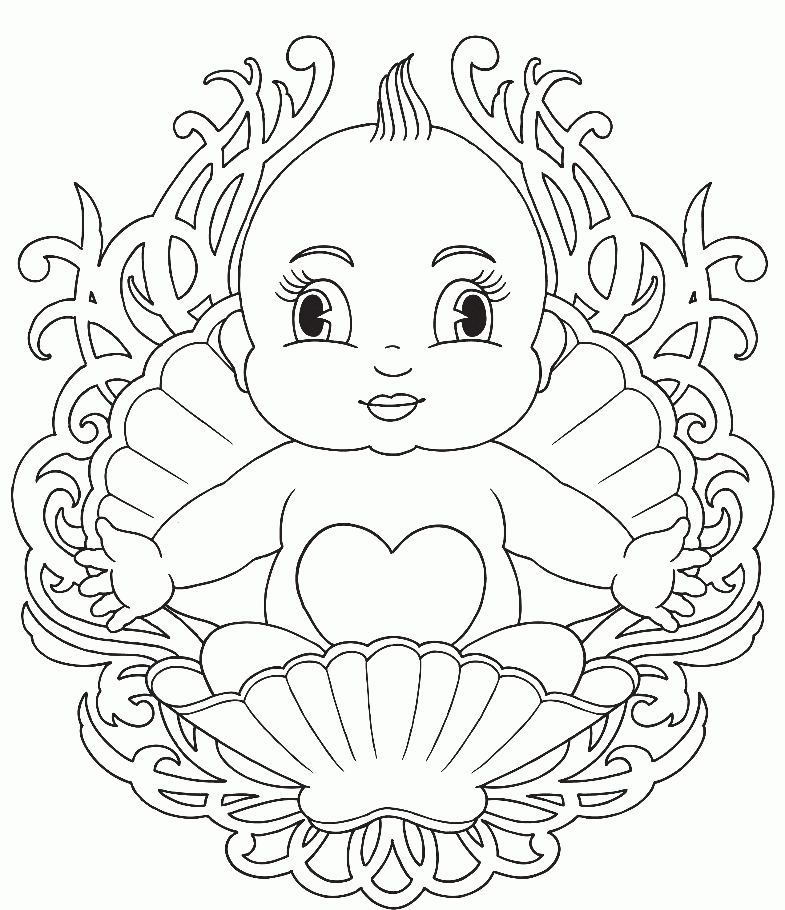 Baby Mickey Mouse Christmas Coloring Pages Baby Coloring Pages ...