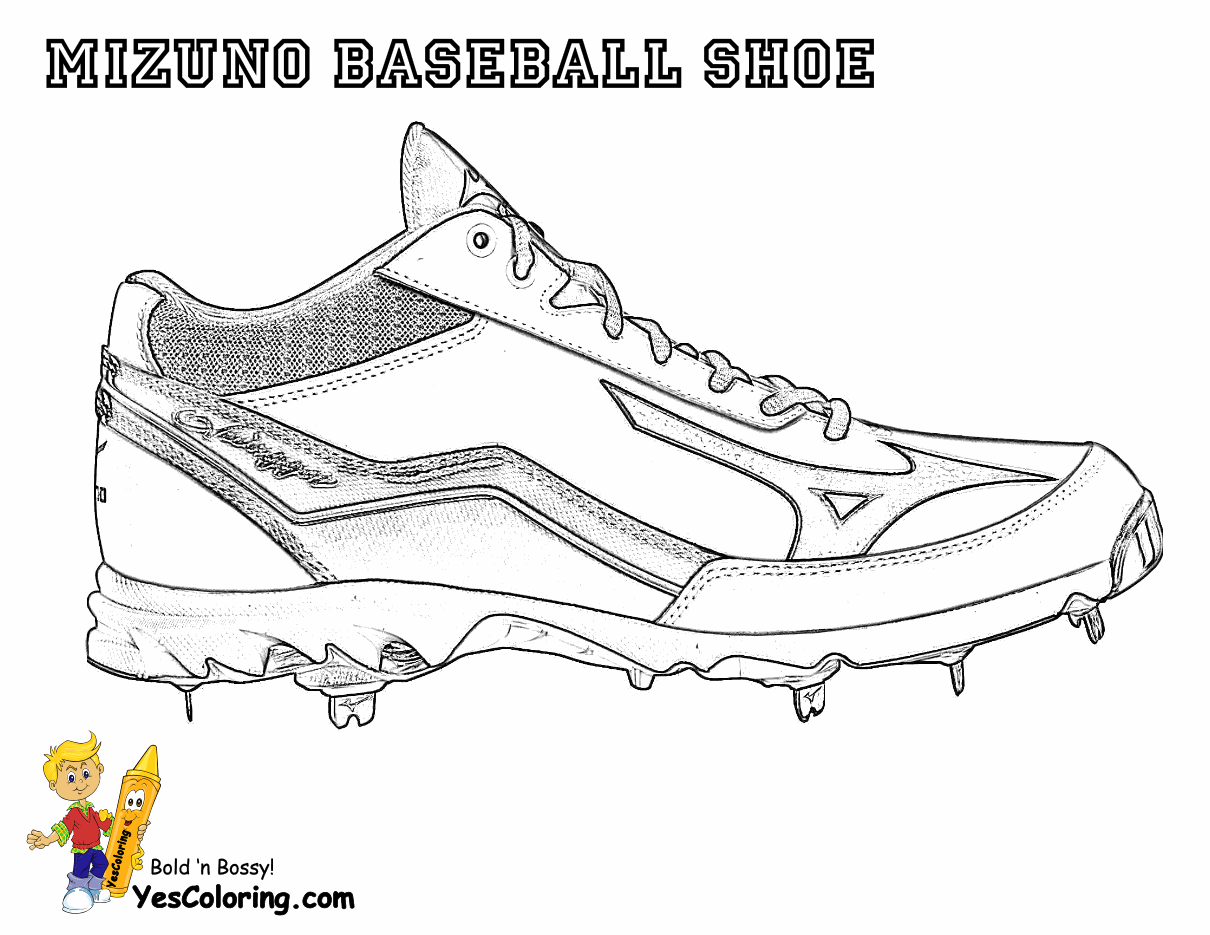 Coloring Sheets Of Tennis Shoes - High Quality Coloring Pages